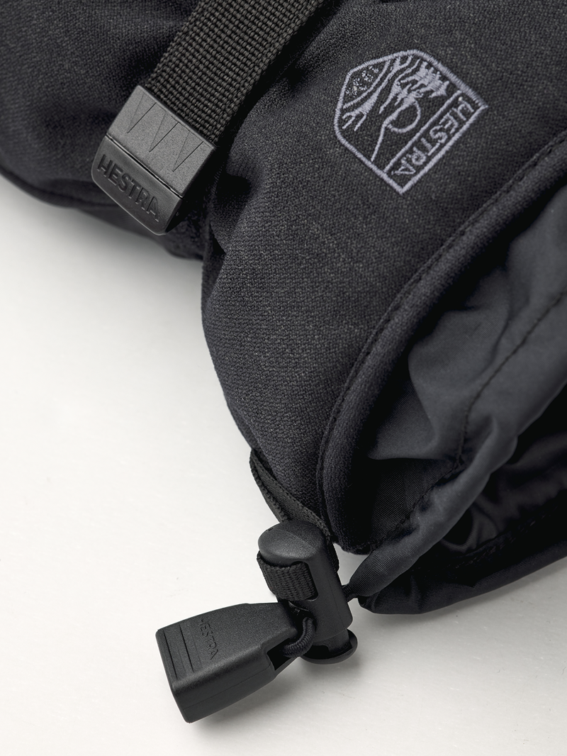 Hestra Perform Gore-Tex Mens Ski Mittens - Black-2